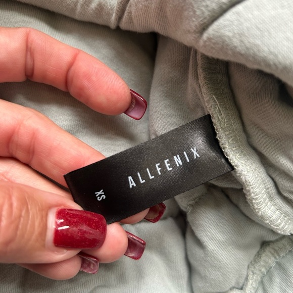 Allfenix Anthropologie Soft Sage Green Quilted Jacket size XS - Picture 10 of 11